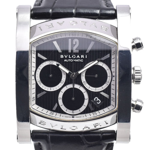 Montre Bvlgari - Montre Assioma automatique chronographe en acier inoxydable 58 Facettes hosif4u2jv