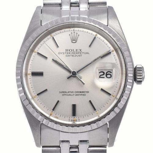 Montre Rolex Oyster Perpetual Datejust - Montre automatique en acier inoxydable, référence 1603 58 Facettes u8eqlzube5