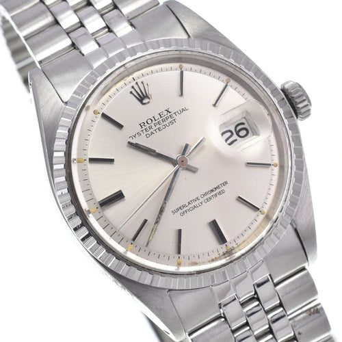 Montre Rolex Oyster Perpetual Datejust - Montre automatique en acier inoxydable, référence 1603 58 Facettes u8eqlzube5