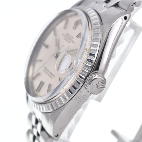 Montre Rolex Oyster Perpetual Datejust - Montre automatique en acier inoxydable, référence 1603 58 Facettes u8eqlzube5
