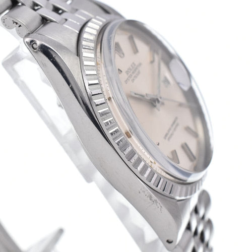 Montre Rolex Oyster Perpetual Datejust - Montre automatique en acier inoxydable, référence 1603 58 Facettes u8eqlzube5