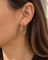 Boucles d'oreilles Cartier - Boucles d’oreilles Aurore en or jaune 18 carats et acier 58 Facettes B26402