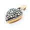 Pendentif Pendentif cœur en diamants, argent 925 et or jaune 14k 58 Facettes E5F8E5DAD67A462E9BFD84BD29CE858A
