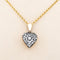 Pendentif Pendentif cœur en diamants, argent 925 et or jaune 14k 58 Facettes E5F8E5DAD67A462E9BFD84BD29CE858A