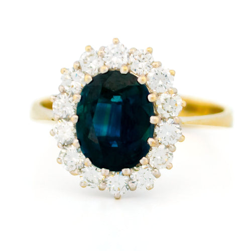 Bague 58.25 Bague en saphir et diamants 14k 58 Facettes 47BC4E98E7AB4A8E91C3E4C8315C618E