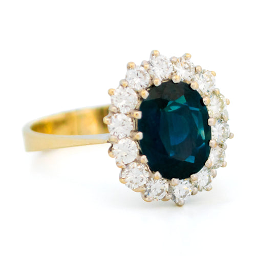 Bague 58.25 Bague en saphir et diamants 14k 58 Facettes 47BC4E98E7AB4A8E91C3E4C8315C618E
