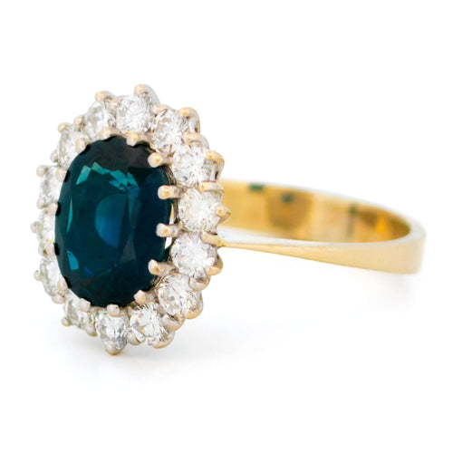 Bague 58.25 Bague en saphir et diamants 14k 58 Facettes 47BC4E98E7AB4A8E91C3E4C8315C618E