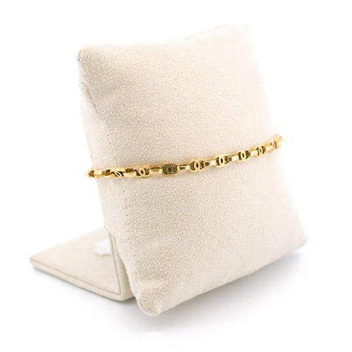 Bracelet Bolzani & Füssel - Bracelet en or jaune 14k à maillons ajourés 58 Facettes 2A3DDF6CDB454095AD9E443DD579CA11