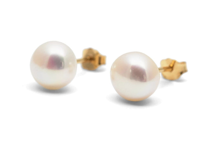 Boucles d'oreilles Boucles d’oreilles contemporaines en or jaune 18 carats avec perles 58 Facettes B953