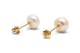 Boucles d'oreilles Boucles d’oreilles contemporaines en or jaune 18 carats avec perles 58 Facettes B953