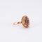 Bague 54 Bague en or jaune 750/1000 avec améthyste 58 Facettes Bague
