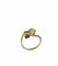 Bague 55 Bague toi & moi en or 750, diamant et rubis 58 Facettes Bague