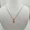Collier Chaîne en or jaune 18 carats avec pendentif en diamant naturel 58 Facettes #1341 #2664