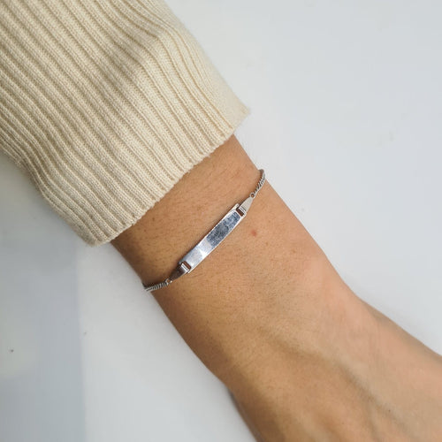 Bracelet Bracelet en or blanc 18 carats 58 Facettes #1490