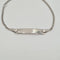 Bracelet Bracelet en or blanc 18 carats 58 Facettes #1490