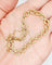 Bracelet Bracelet vintage en or 18k à motifs circulaires et diamants, 1,50 ct 58 Facettes A07831