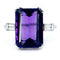 Bague 52.5 Bague cocktail Art déco en platine avec améthyste et diamants 58 Facettes 08680590B67741B99F4F0D06A2443A80