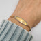 Bracelet Bracelet gourmette en or jaune 18k 58 Facettes #1609