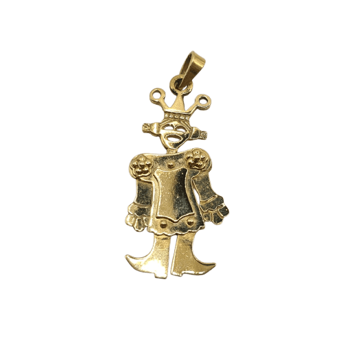 Pendentif Pendentif marionnette en or jaune 18 carats 58 Facettes #1648