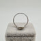 Bague 52 Bague alliance en or blanc 18 carats 58 Facettes #1914