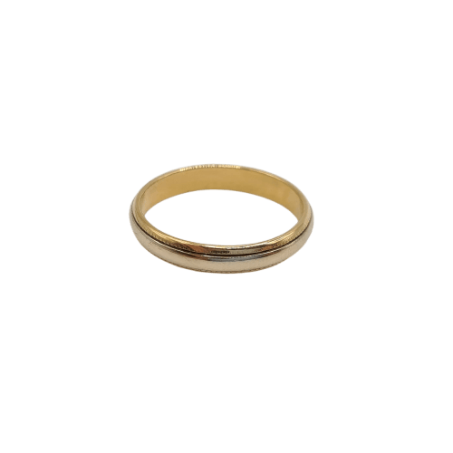 Bague 52 Bague alliance en or jaune 18 carats 58 Facettes #2222