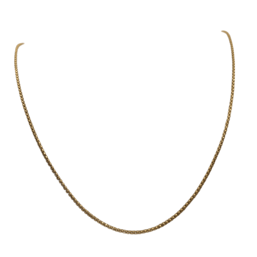 Collier Collier chaîne corde en or jaune 18k 58 Facettes #2425