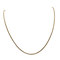 Collier Collier chaîne corde en or jaune 18k 58 Facettes #2425