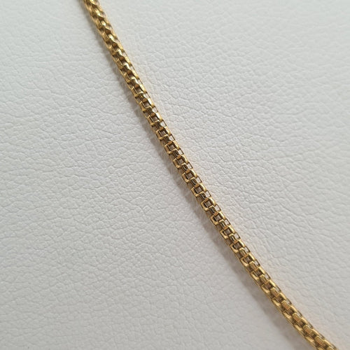 Collier Collier chaîne corde en or jaune 18k 58 Facettes #2425