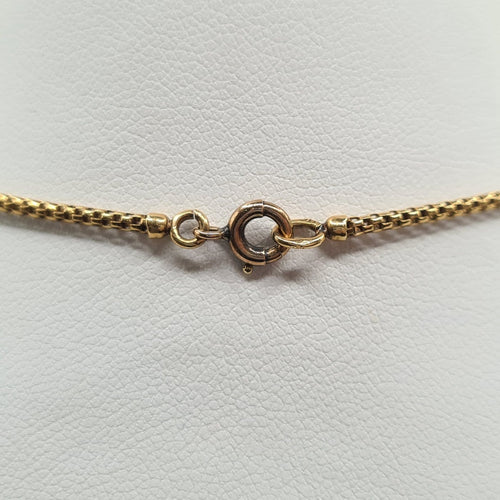 Collier Collier chaîne corde en or jaune 18k 58 Facettes #2425