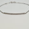 Bracelet Bracelet en or blanc 18 carats serti de diamants naturels 58 Facettes #2448