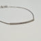 Bracelet Bracelet en or blanc 18 carats serti de diamants naturels 58 Facettes #2448