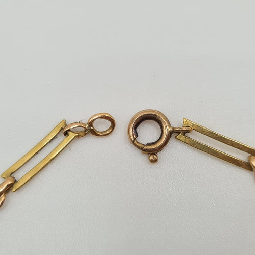 Bracelet Bracelet chaîne en or jaune 18k 58 Facettes #2526