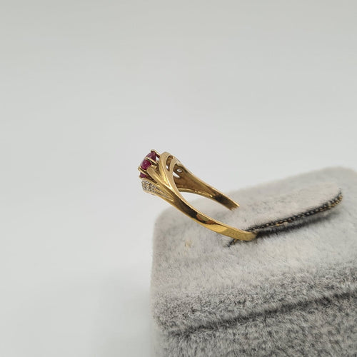 Bague 51.5 Bague en or jaune 18k 58 Facettes #2616