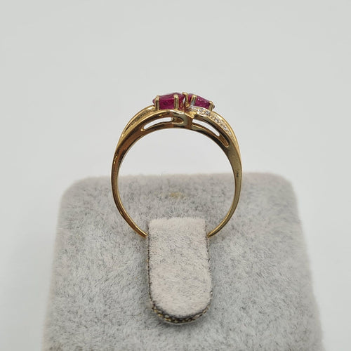 Bague 51.5 Bague en or jaune 18k 58 Facettes #2616