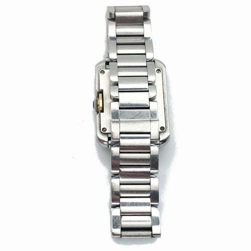 7 Montre Cartier Tank Anglaise petit modèle, acier et or jaune.jpg