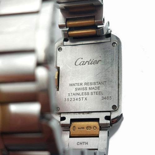 6 Montre Cartier Tank Anglaise petit modèle, acier et or jaune.jpg