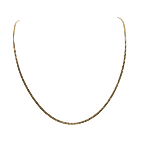 Collier Collier chaîne en or jaune 18k 58 Facettes #2635