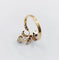Bague 56 Bague duchesse en or 18k et platine, diamant taille ancienne et perle 58 Facettes A07827