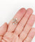 Bague 56 Bague duchesse en or 18k et platine, diamant taille ancienne et perle 58 Facettes A07827