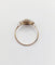 Bague 54 Bague Art déco en or 18k et platine, diamant taille rose, monture géométrique (vers 1940) 58 Facettes A07823