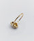 Bague 54 Bague Art déco en or 18k et platine, diamant taille rose, monture géométrique (vers 1940) 58 Facettes A07823