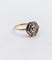 Bague 54 Bague Art déco en or 18k et platine, diamant taille rose, monture géométrique (vers 1940) 58 Facettes A07823