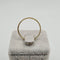 Bague 59 Bague alliance en or jaune 18 carats 58 Facettes #2676