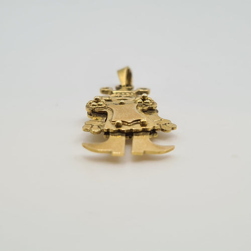 Pendentif Pendentif marionnette en or jaune 18k 58 Facettes #3607