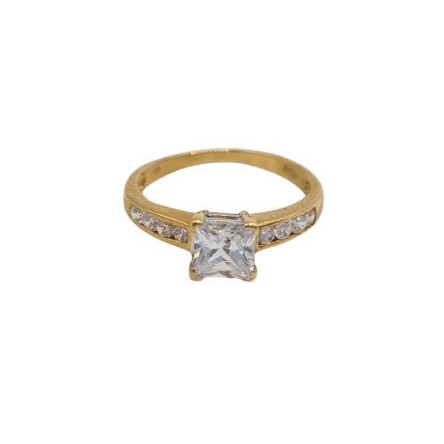 Bague 49 Bague en or jaune 18k 58 Facettes #2699