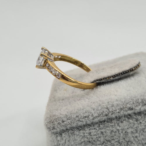 Bague 49 Bague en or jaune 18k 58 Facettes #2699