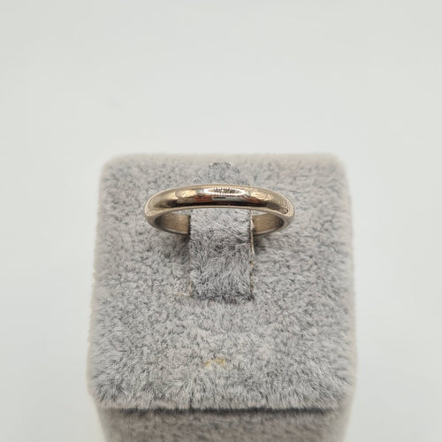 Bague 50 Bague alliance en or blanc 18 carats 58 Facettes #2772
