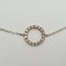 Bracelet Bracelet rond en or blanc 18 carats avec diamants 58 Facettes #2918