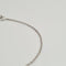 Bracelet Bracelet rond en or blanc 18 carats avec diamants 58 Facettes #2918