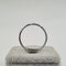 Bague 57 Bague alliance en or blanc 18 carats 58 Facettes #3126